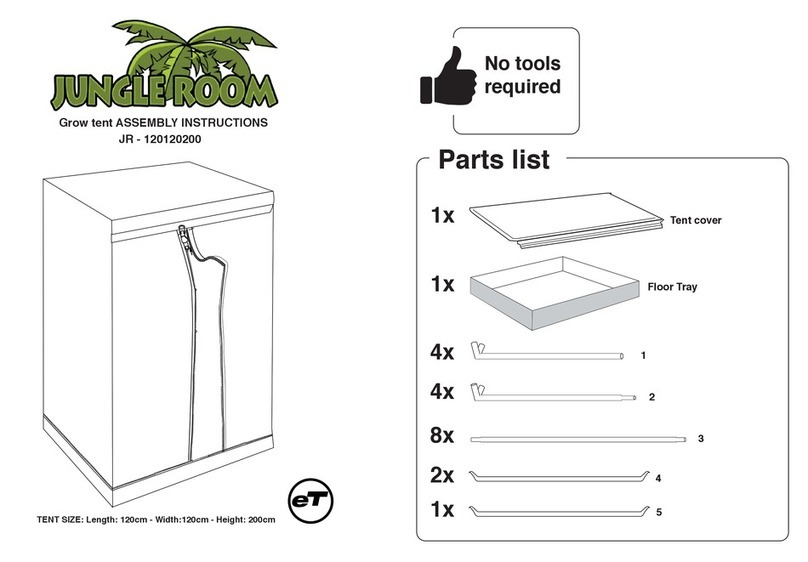 JUNGLE ROOM 120120200 Assembly instructions