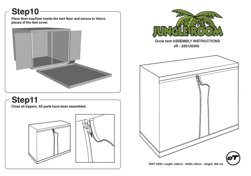 JUNGLE ROOM JR-220120200 Assembly instructions
