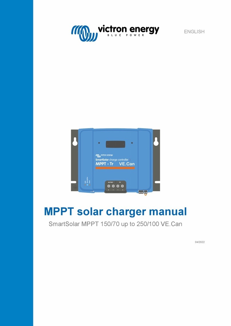 Victron energy SmartSolar MPPT 250/100-Tr User manual