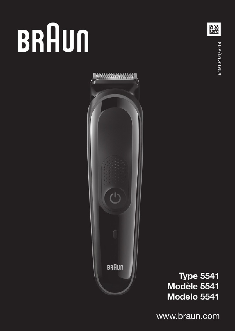 Braun Silk-epil 5-541 User manual