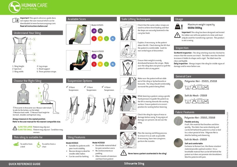 human care 25018 manual