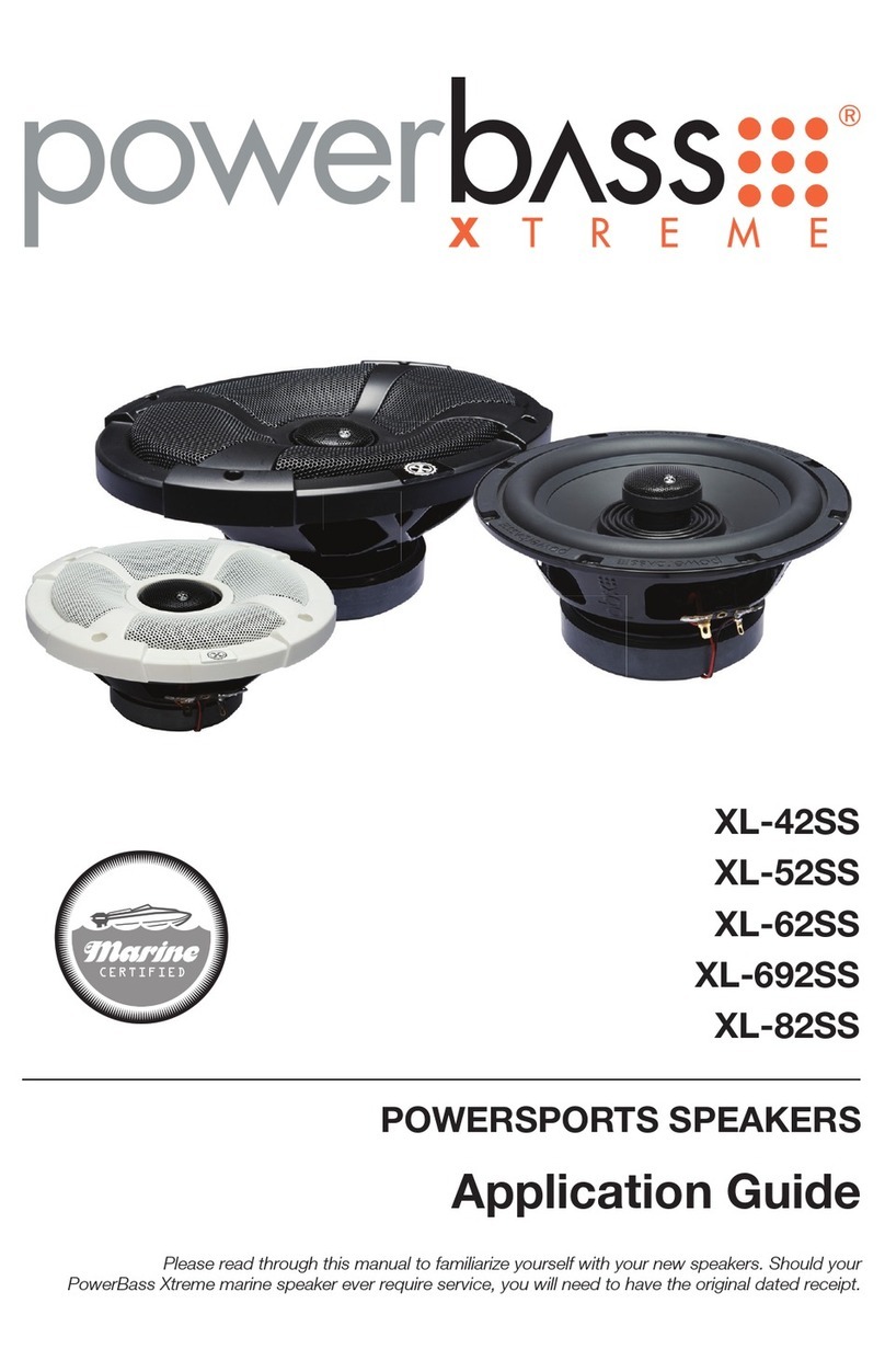 Power bass XL-42SS User guide Power bass XL-42SS User guide