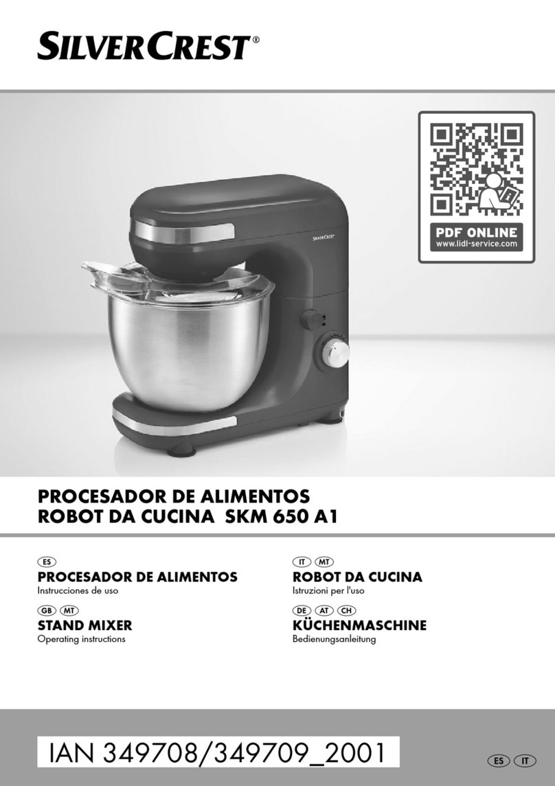Silvercrest 349708 2001 User manual