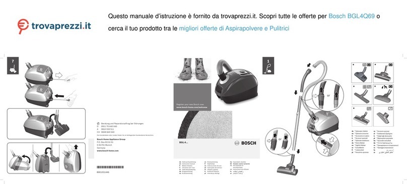 Bosch BGL4Q69 instruction manual