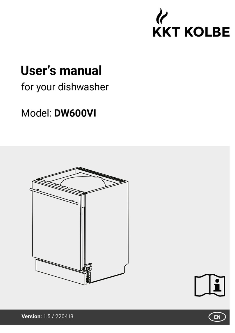 KKT KOLBE DW600VI user manual