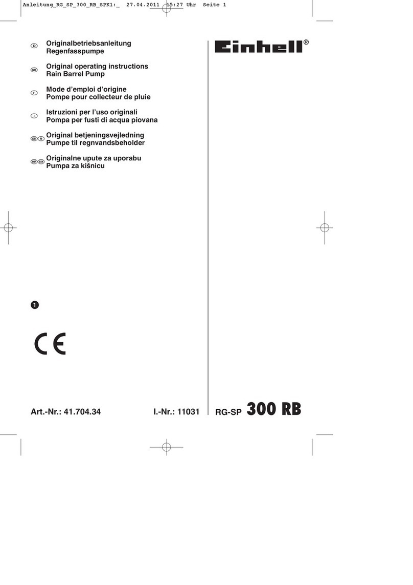 EINHELL RG-SP 300 RB Original operating instructions