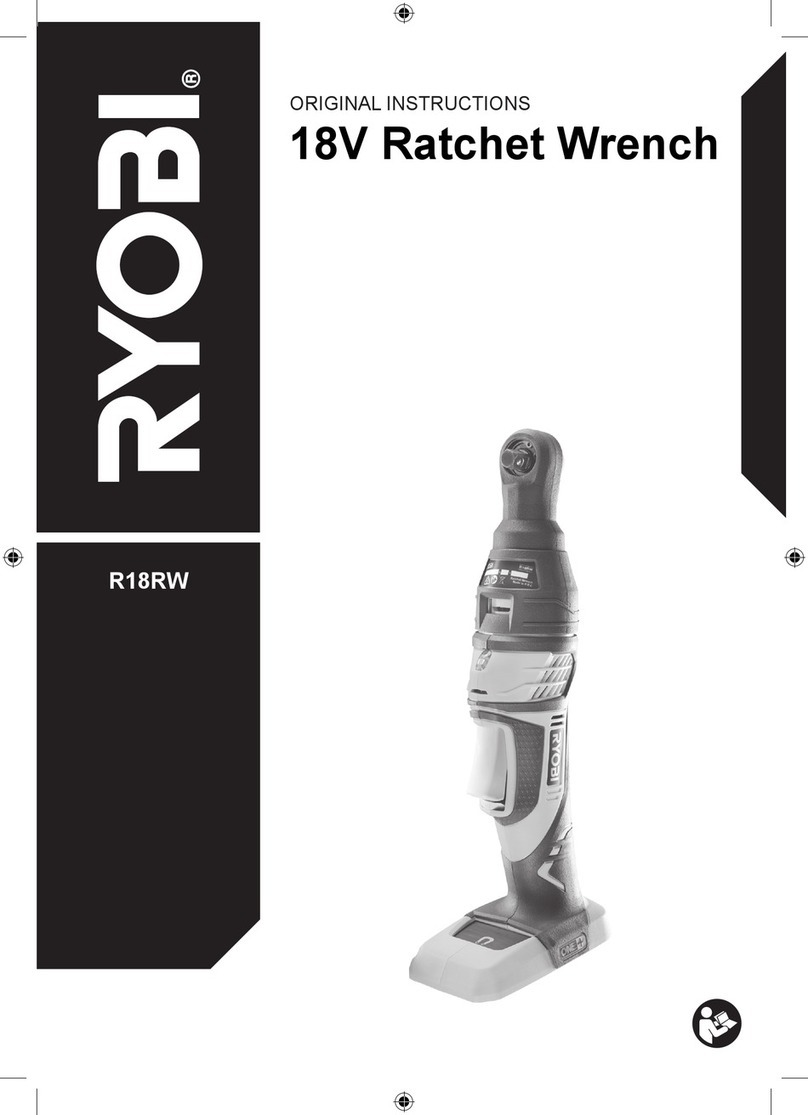 Ryobi R18RW Original instructions