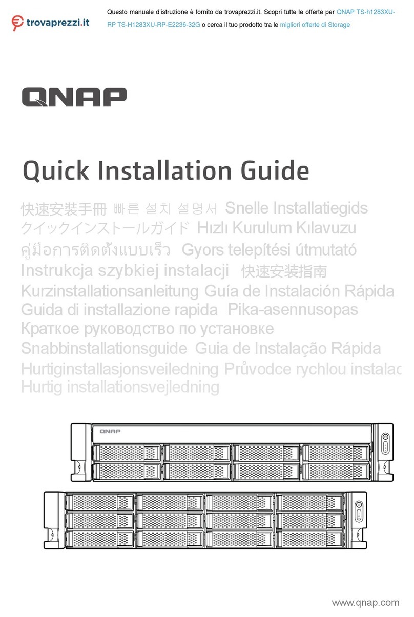 QNAP TS-h1283XU-RP-E2236-32G User manual