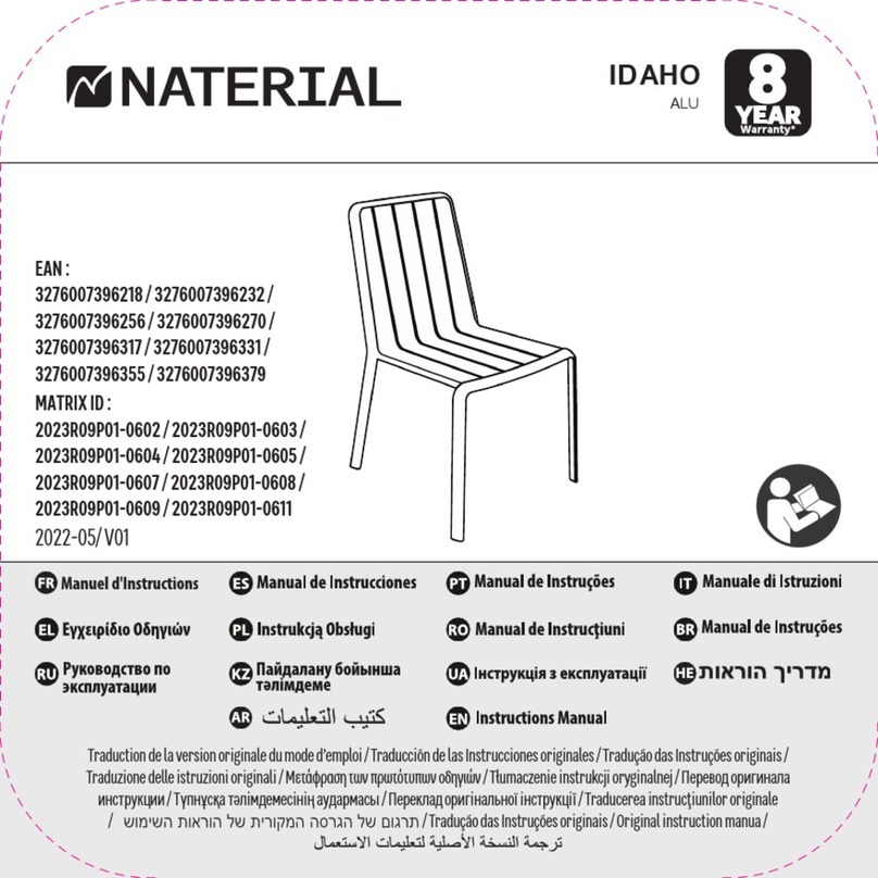 Naterial IDAHO 3276007396218 instruction manual