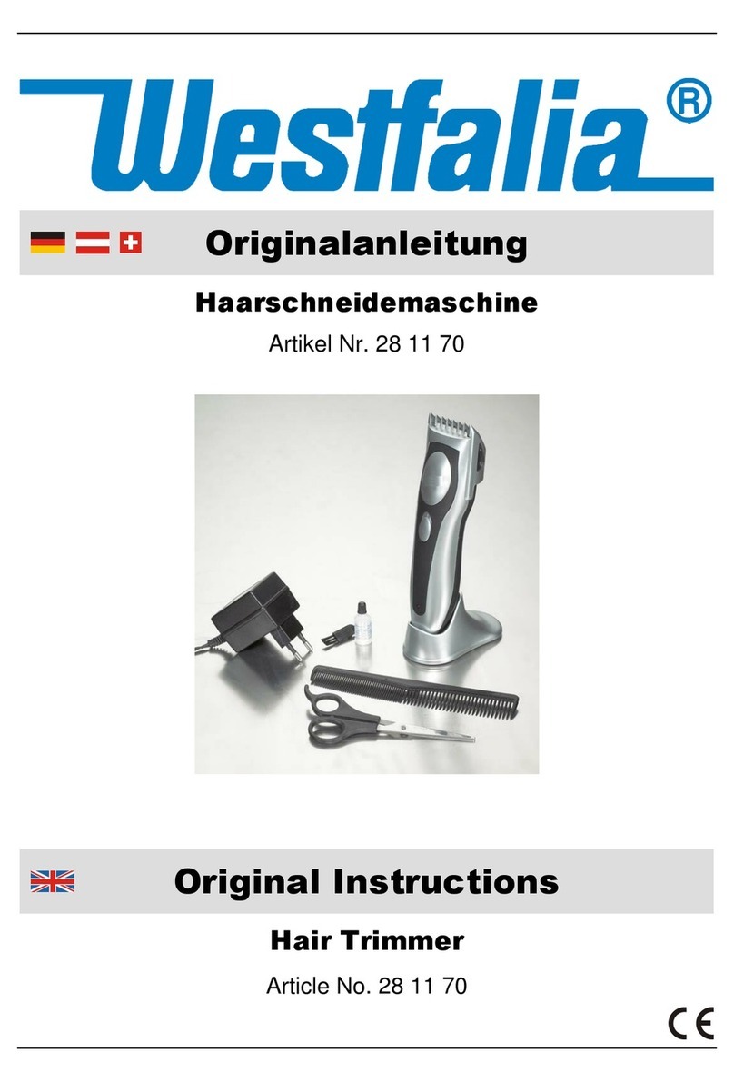 Westfalia 28 11 70 Original instructions
