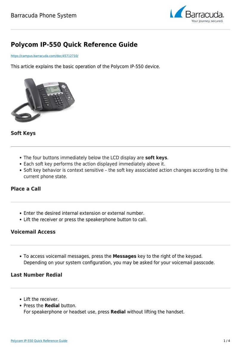 Polycom IP-550 User manual