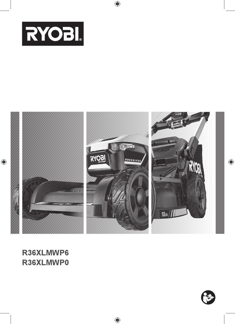 Ryobi R36XLMWP6 manual