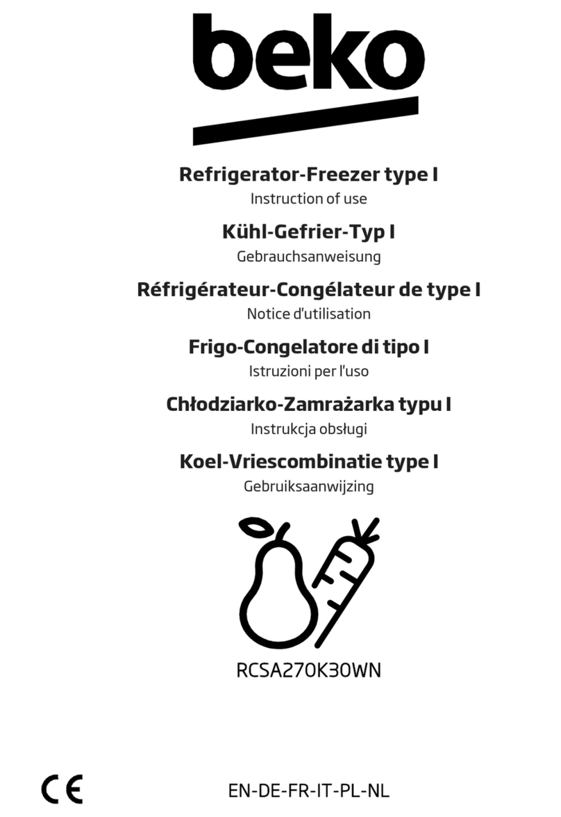 Beko RCSA270K30WN Instructions for use