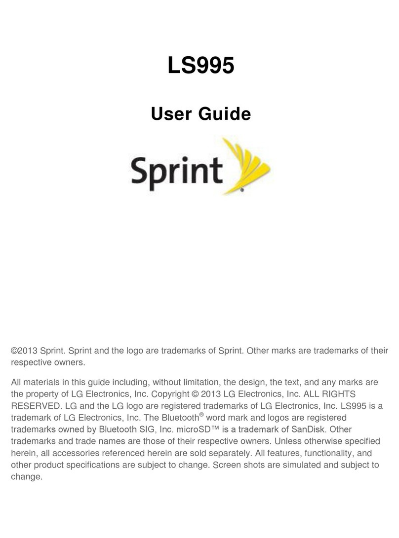LG Sprint LS995 User manual