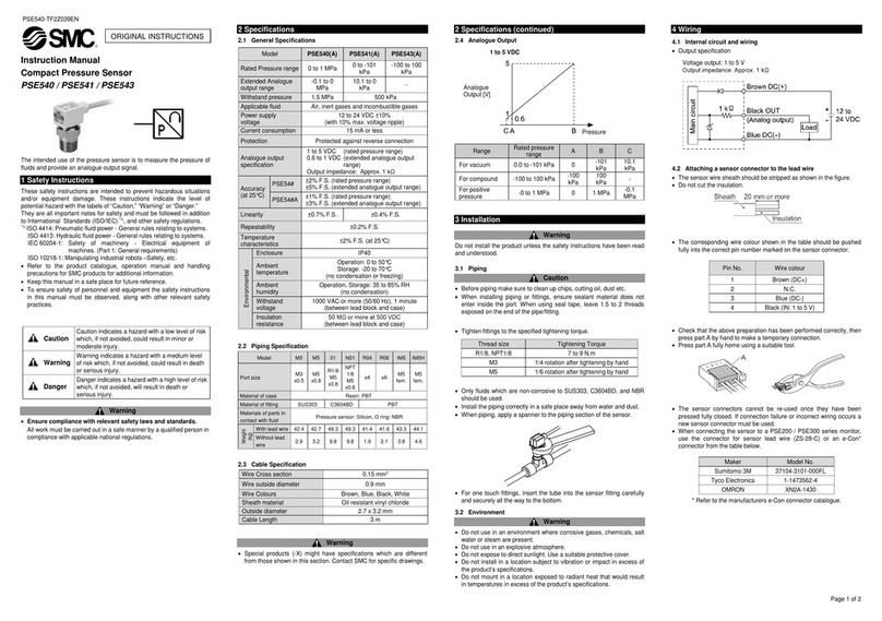 SMC Networks PSE541 instruction manual