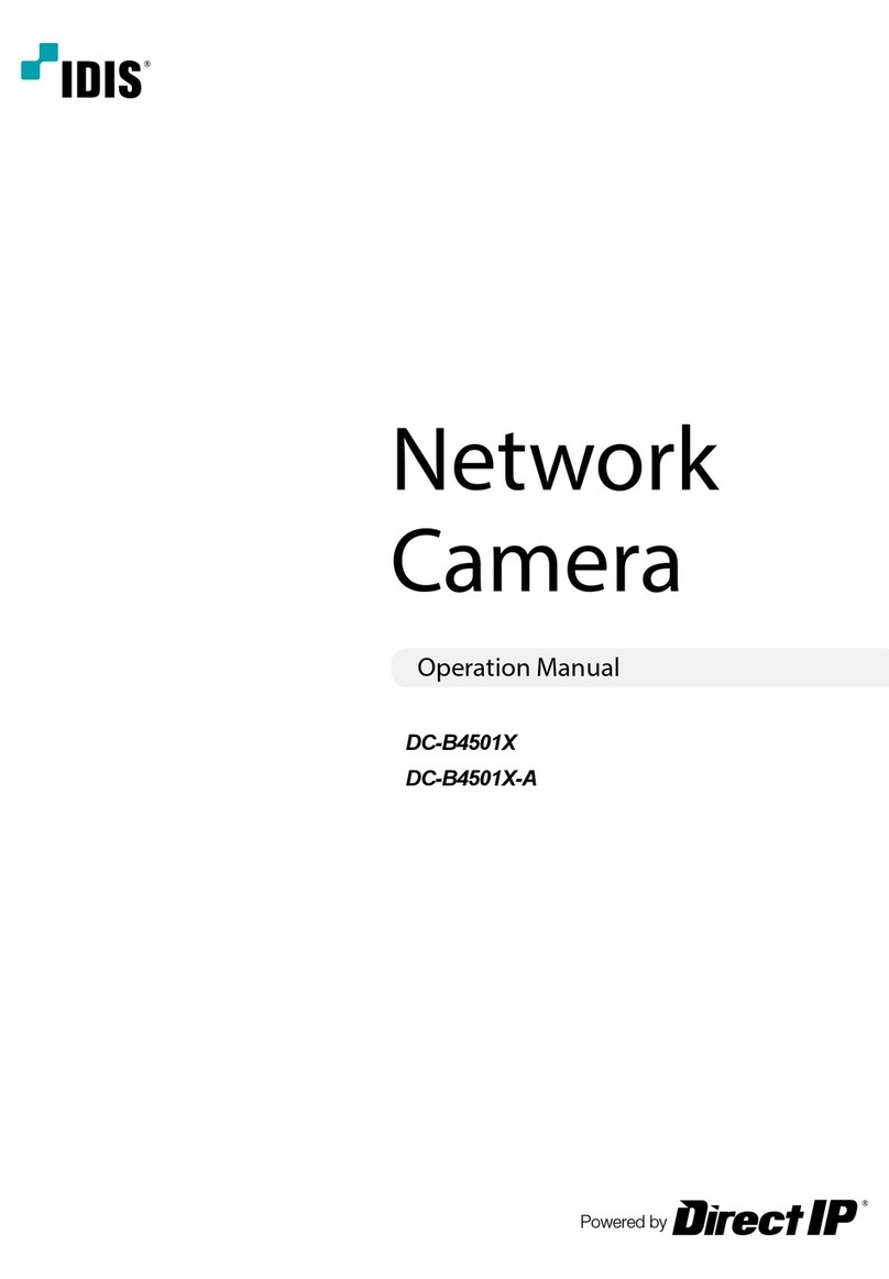 Idis DC-B4501X-A User manual