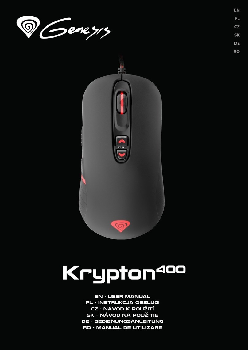 Genesis Krypton400 User manual Genesis Krypton400 User manual