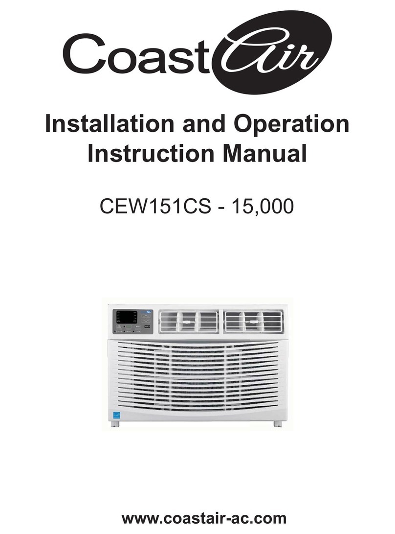 Coast-Air CEW151CS Service manual