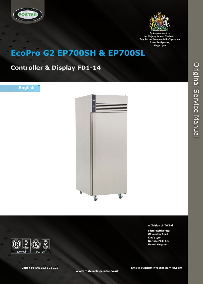 Foster EcoPro G2 EP700SL Original service manual