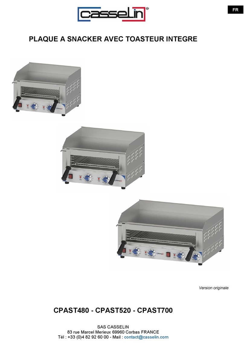 Casselin CPAST480 User manual