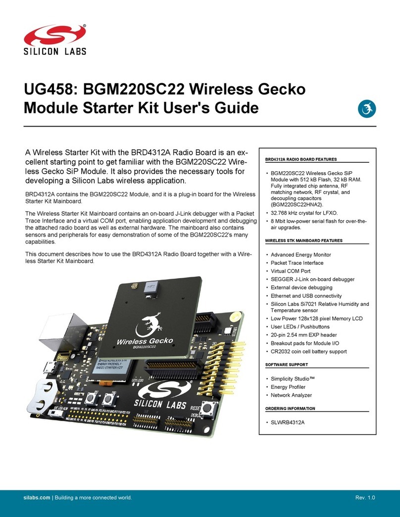 Silicon Laboratories BGM220SC22 user guide