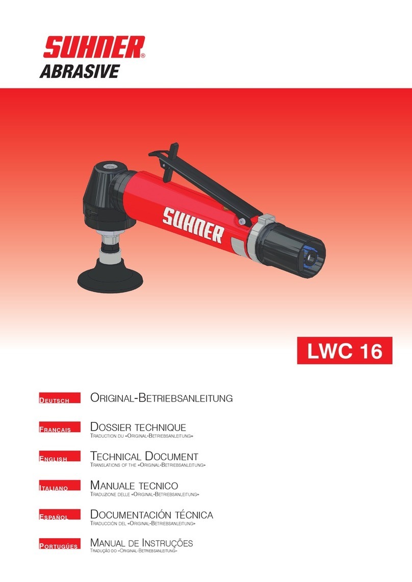 SUHNER ABRASIVE LWC 16 Technical manual