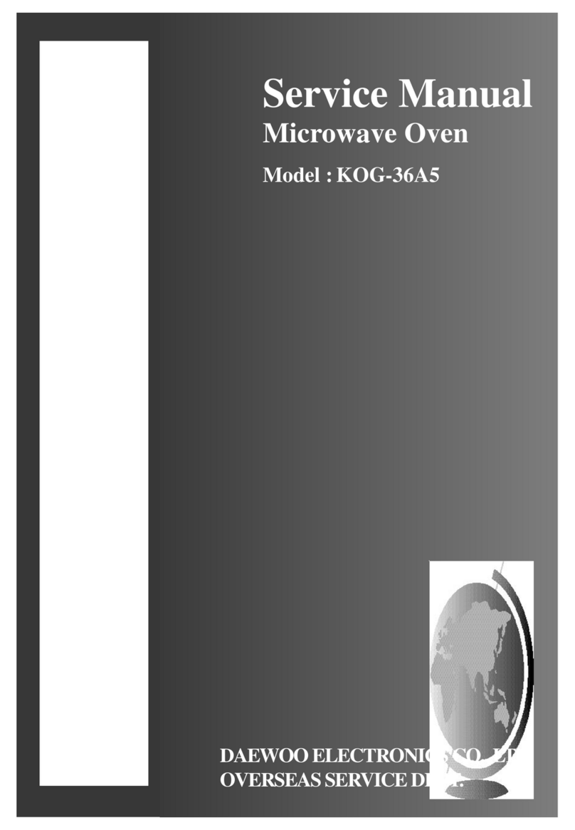 Daewoo KOG-36A5 Service manual