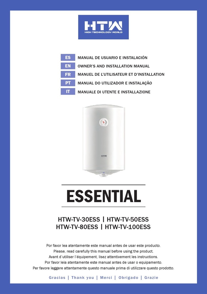 HTW ESSENTIAL HTW-TV-30ESS Owners and installation manual