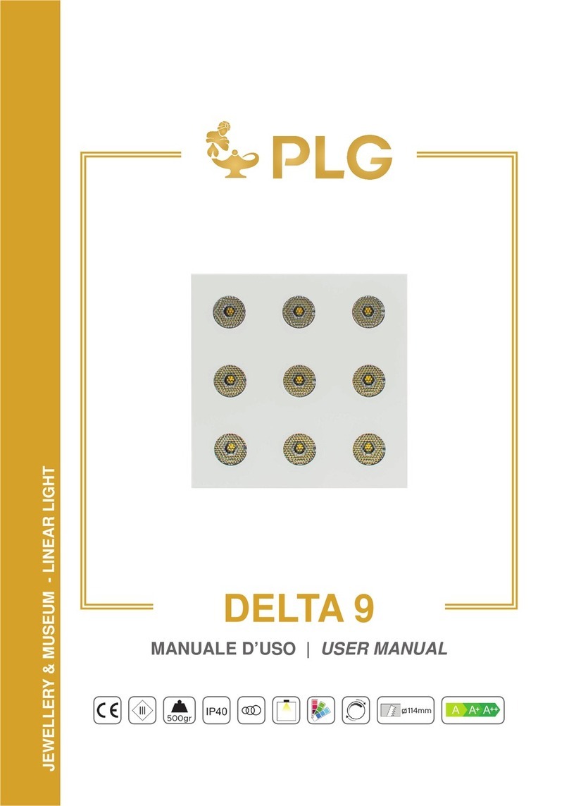 PLG DELTA 9 User manual