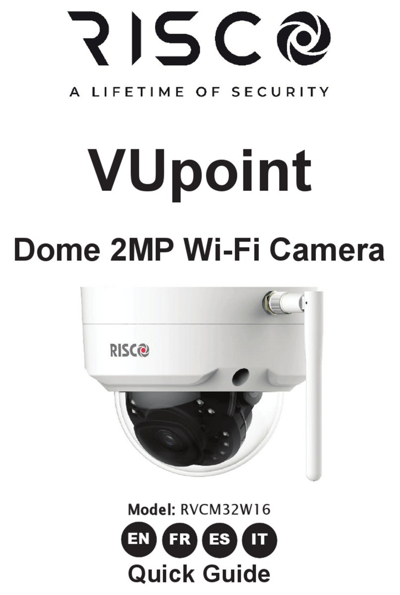 Risco VUpoint RVCM32W16 User manual