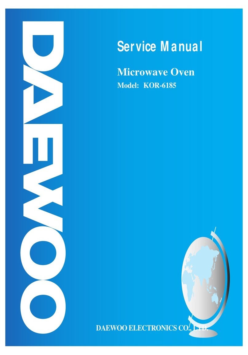 Daewoo KOR-6185 User manual