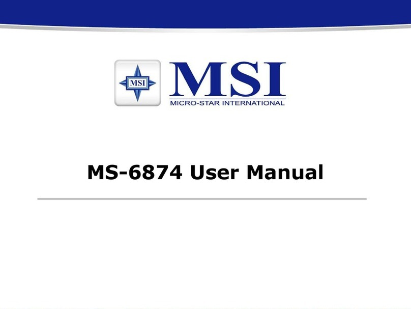 MSI MS-6874 user manual