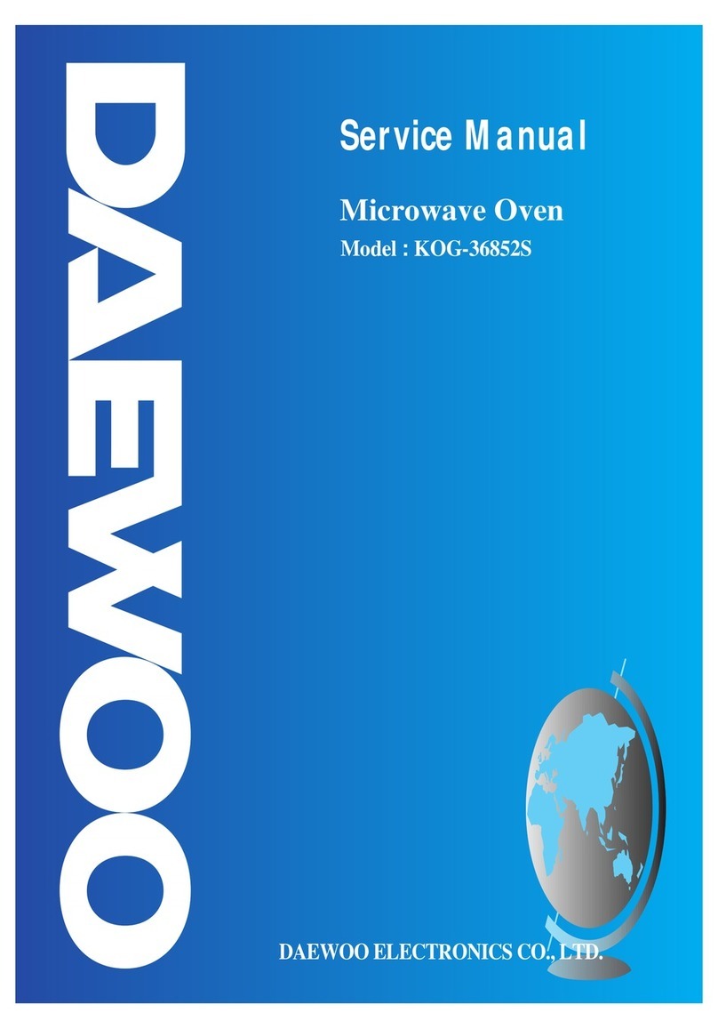 Daewoo KOG-36852S Service manual