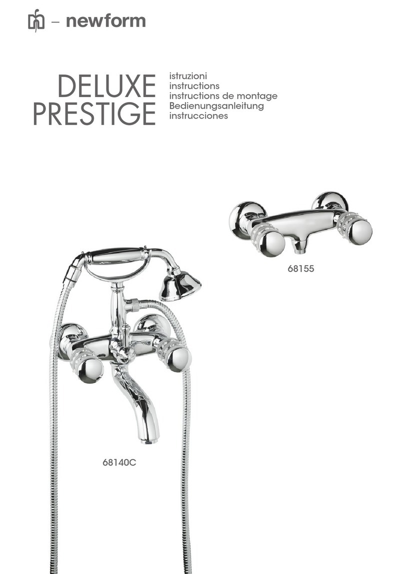 newform DELUXE PRESTIGE 68140C instructions newform DELUXE PRESTIGE 68140C instructions