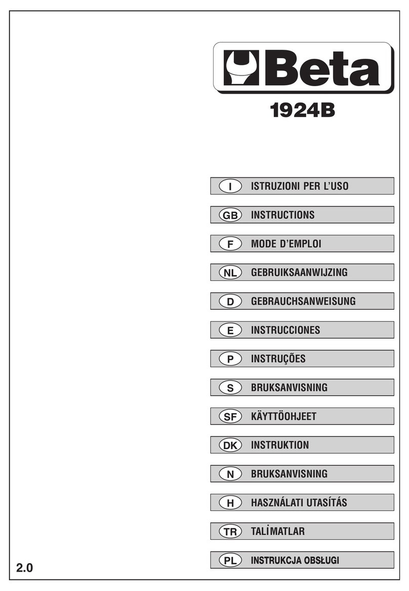 Beta 1924B User manual