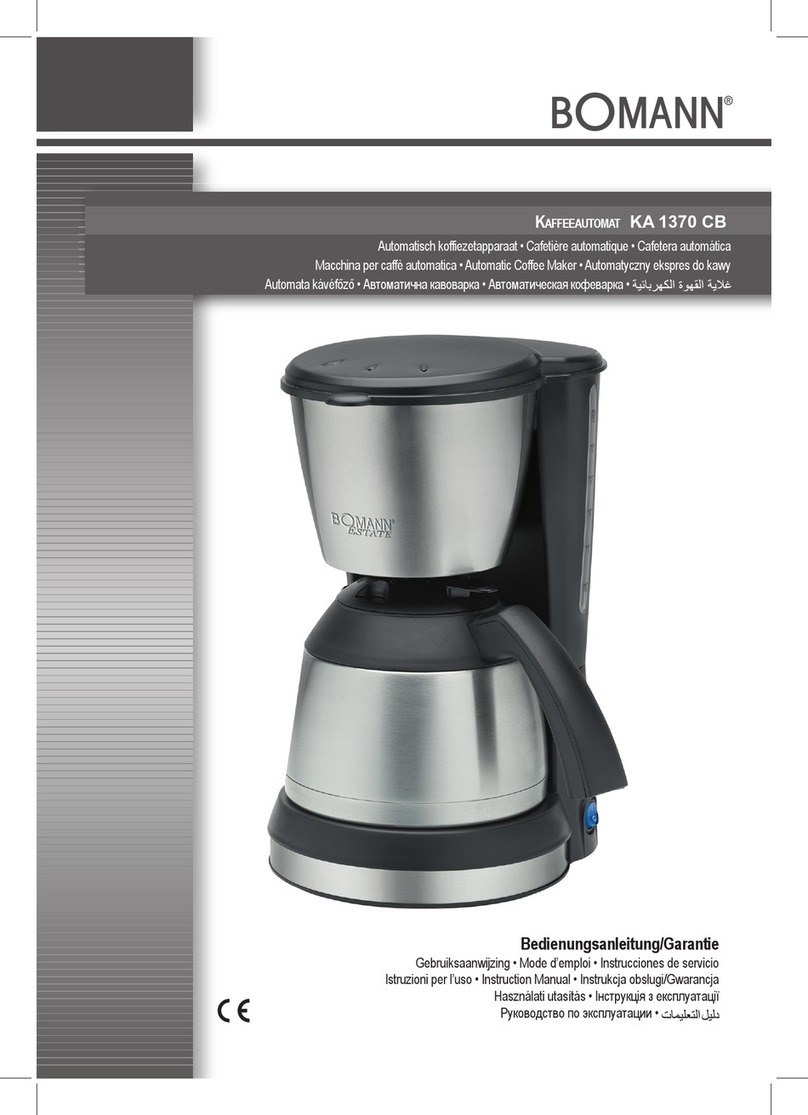 BOMANN KA 1370 CB instruction manual