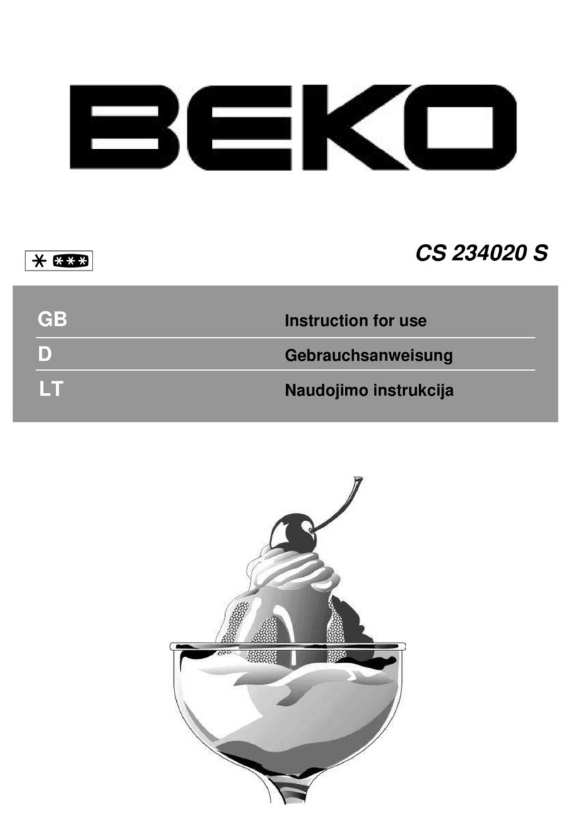 Beko CS234020S User manual