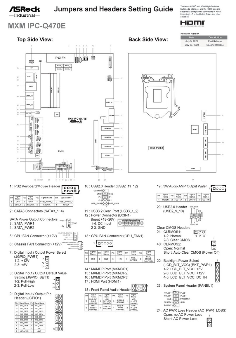 ASRock Industrial MXM IPC-Q470E Settings guide