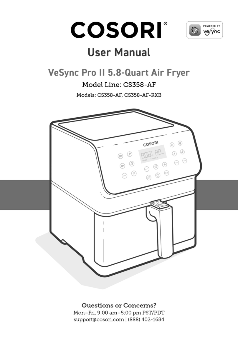 Cosori VeSync Pro II user manual
