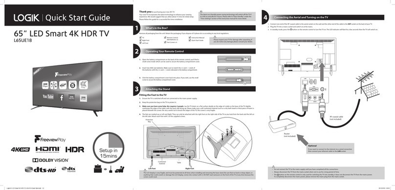 Logik L65UE18 User manual
