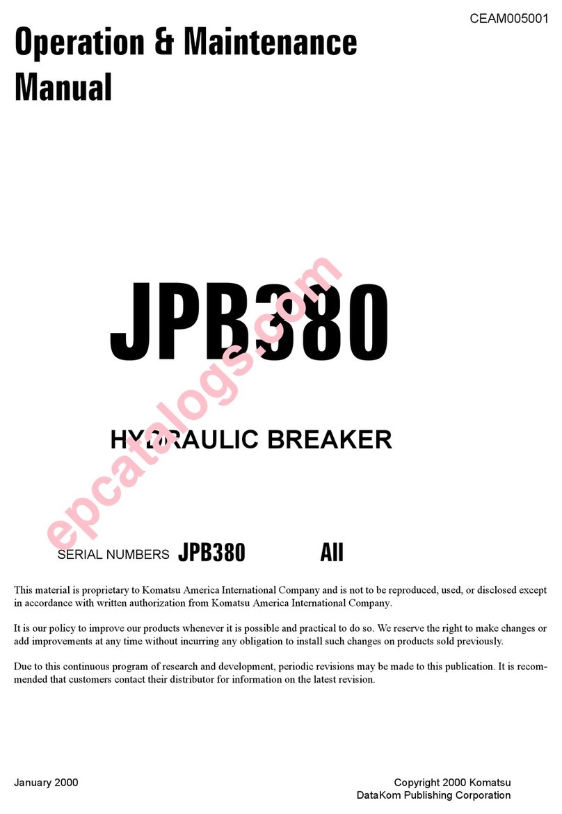 Komatsu JPB380 Manual Komatsu JPB380 Manual