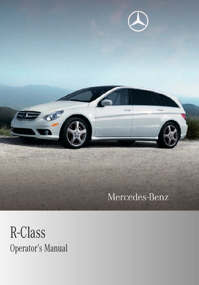 Mercedes-Benz R-Class W251 2009 Operator's manual