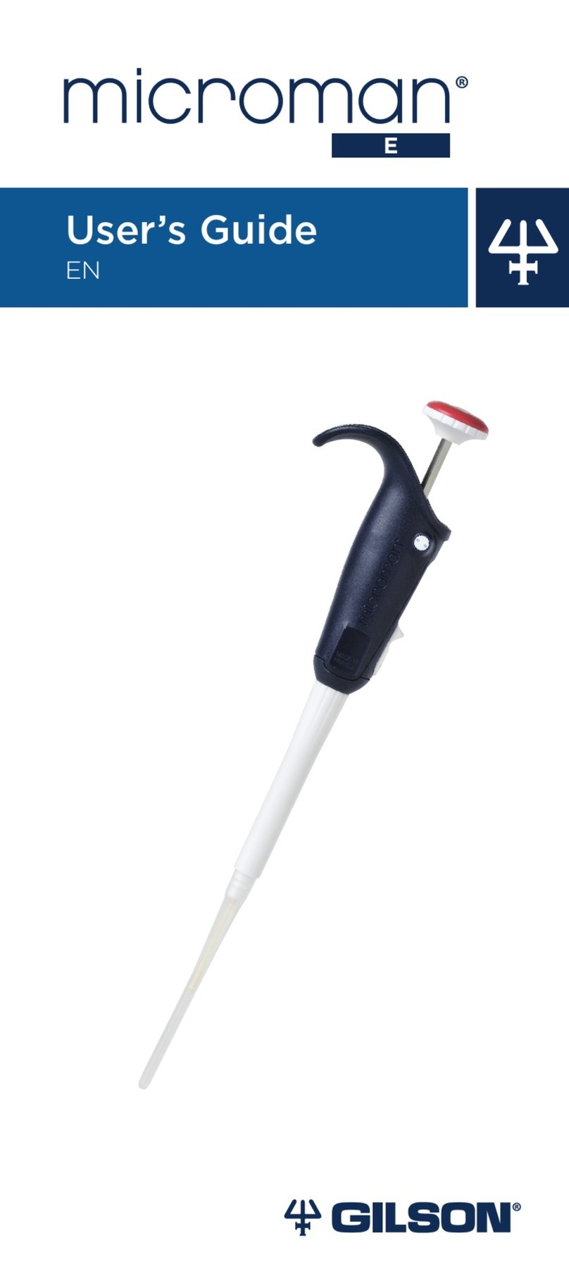 Gilson MICROMAN E M25E User manual