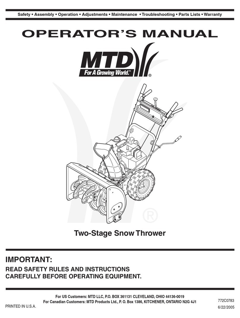MTD 31AS6LCG552 User manual