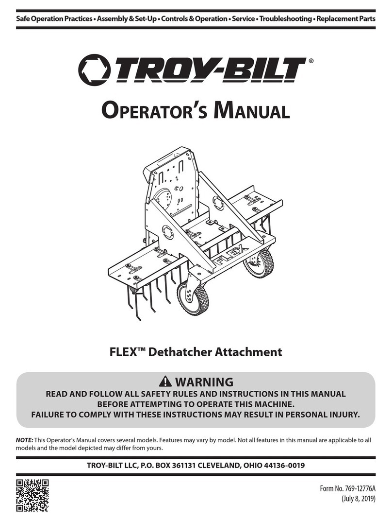 Troy-Bilt FLEX 23AAJAAX766 Operator's manual