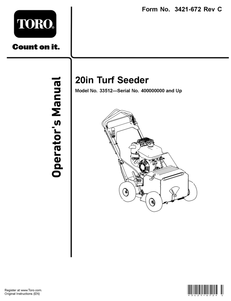 Toro 33512 User manual