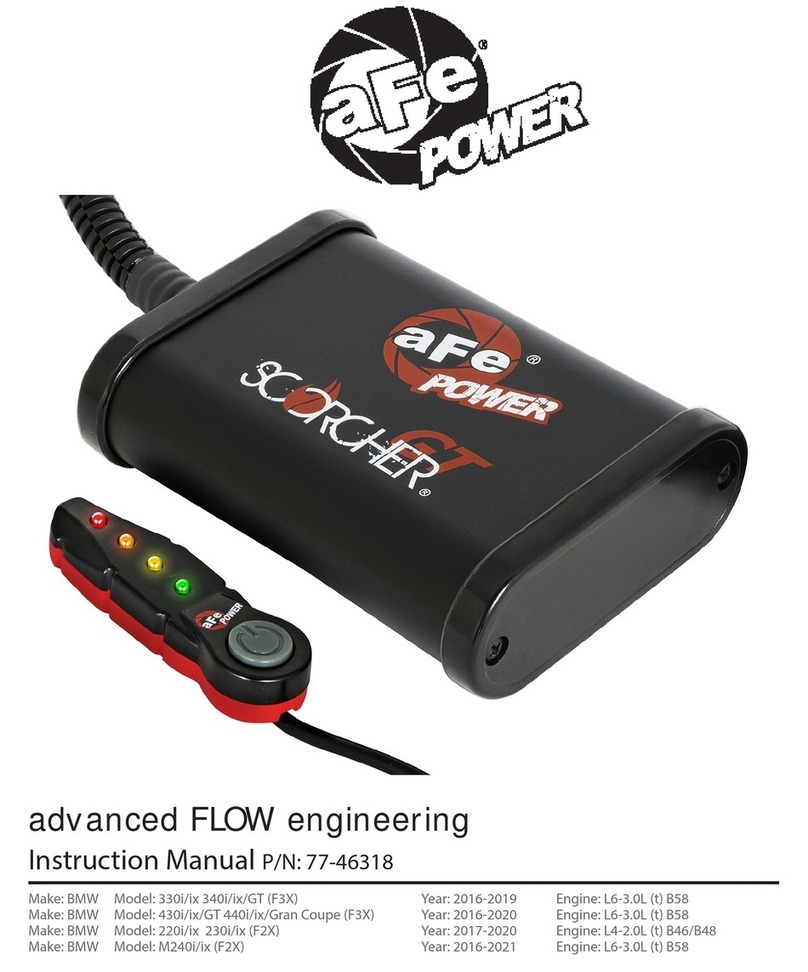 aFe Power 77-46318 instruction manual
