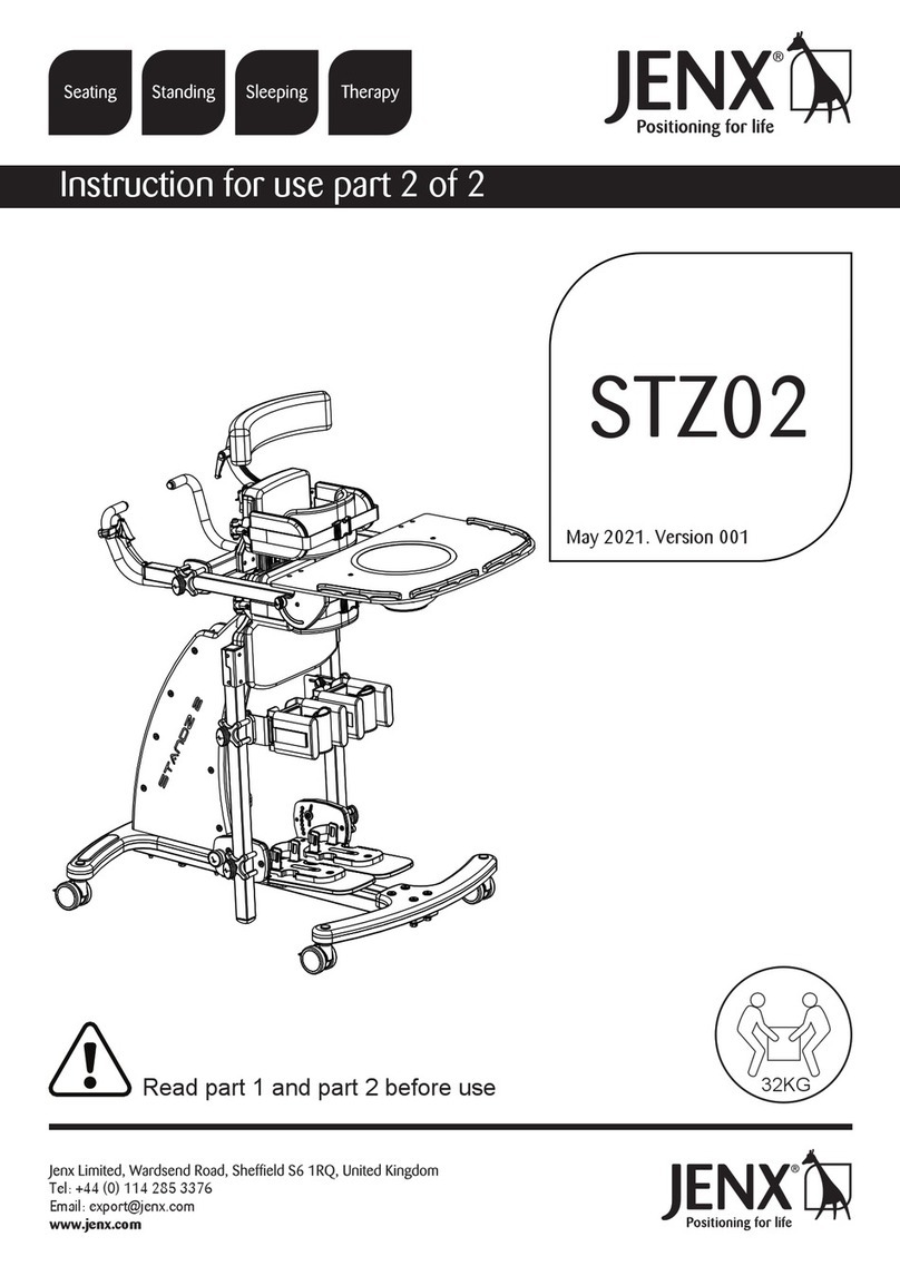 Jenx STZ02 Instructions for use