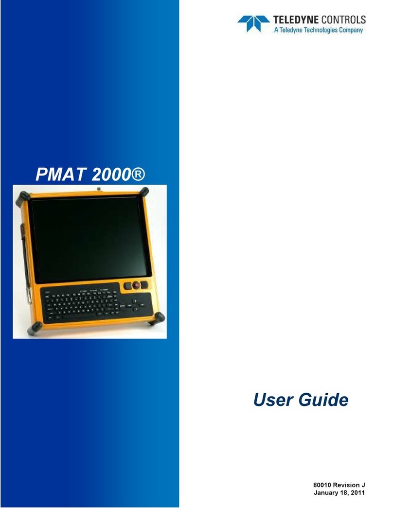 Teledyne PMAT 2000 User manual