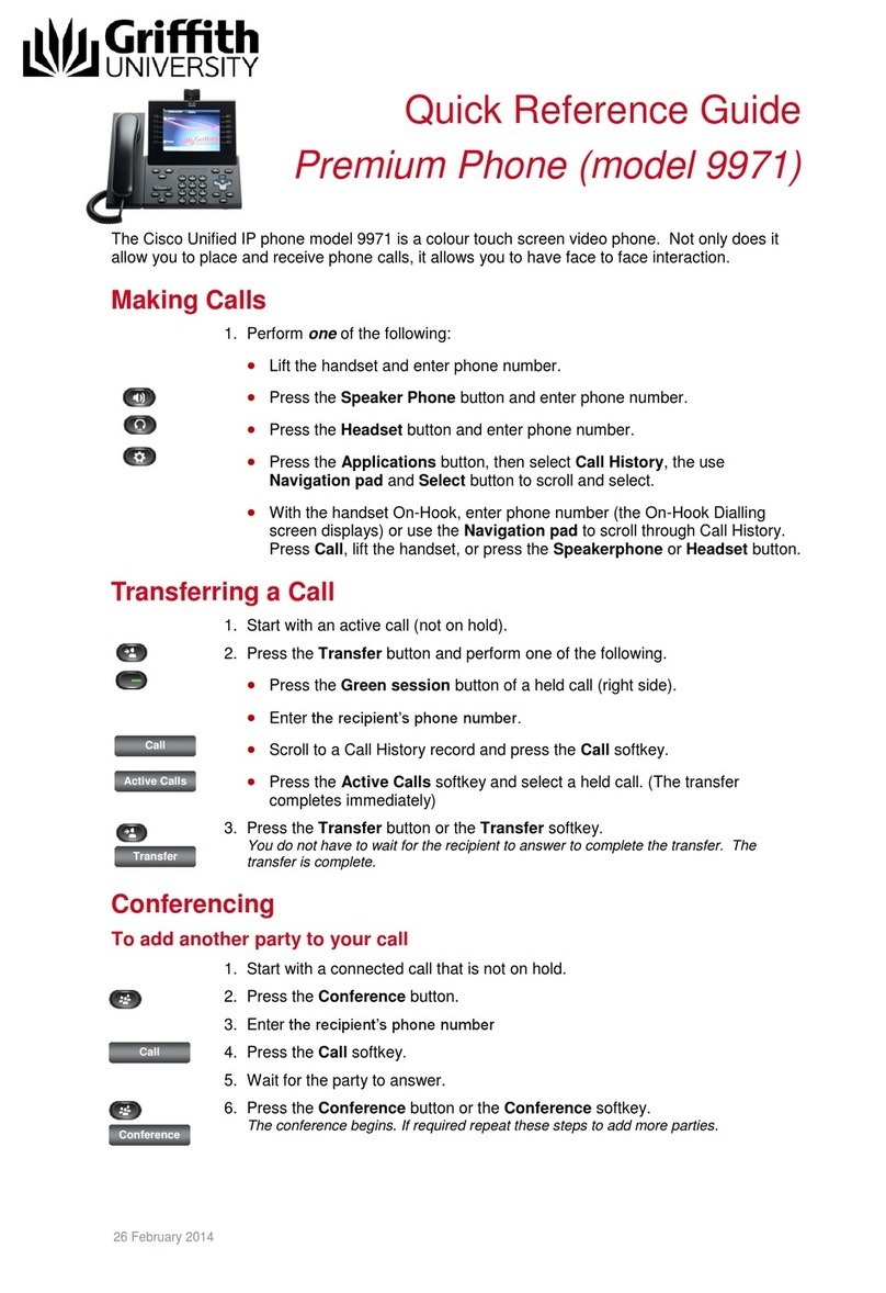 Cisco UNIFIED 9971 User manual